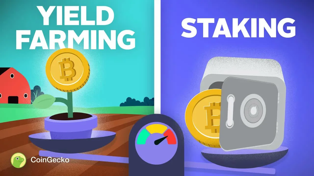 What Are Staking and Yield Farming in Crypto?